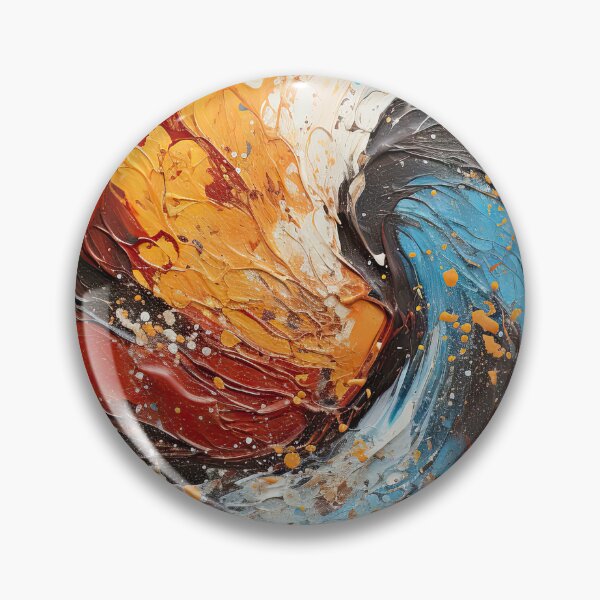Item preview, A whirlwind of vibrant colors in an expressive and captivating artistic movement designed and sold by Jerhus.