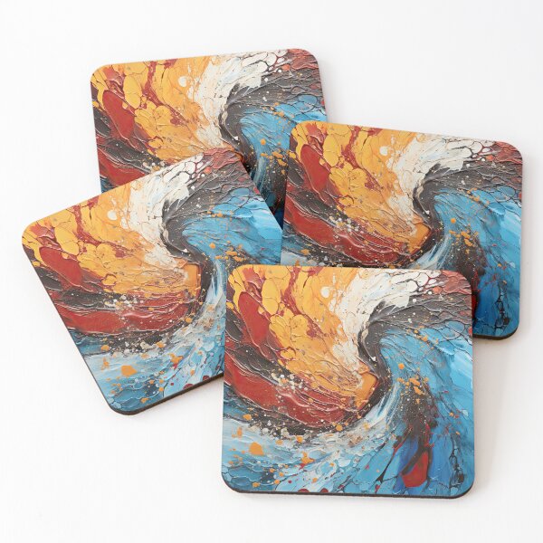 Item preview, A whirlwind of vibrant colors in an expressive and captivating artistic movement designed and sold by Jerhus.