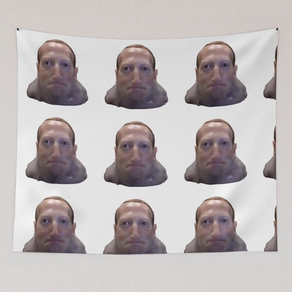 Item preview, mark zuckerberg as a blob fish designed and sold by Shrewd Mood.
