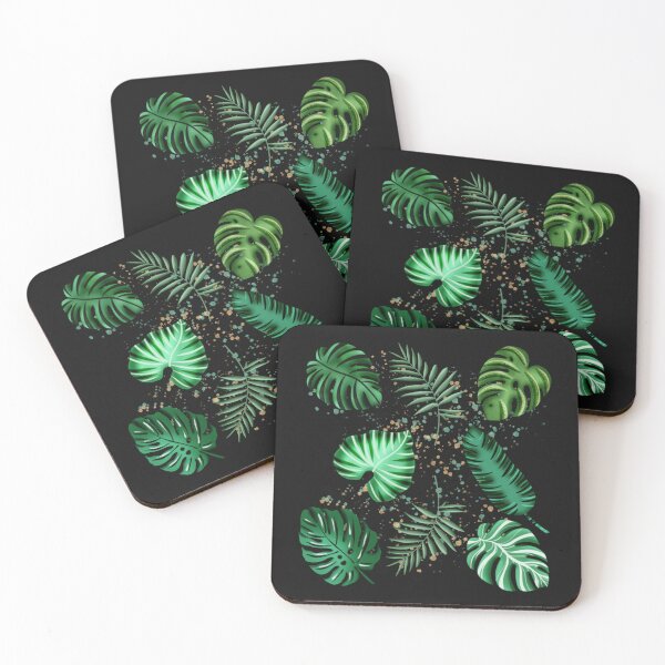 Item preview, Tropical Green Leaves designed and sold by NotPrettyinPink.
