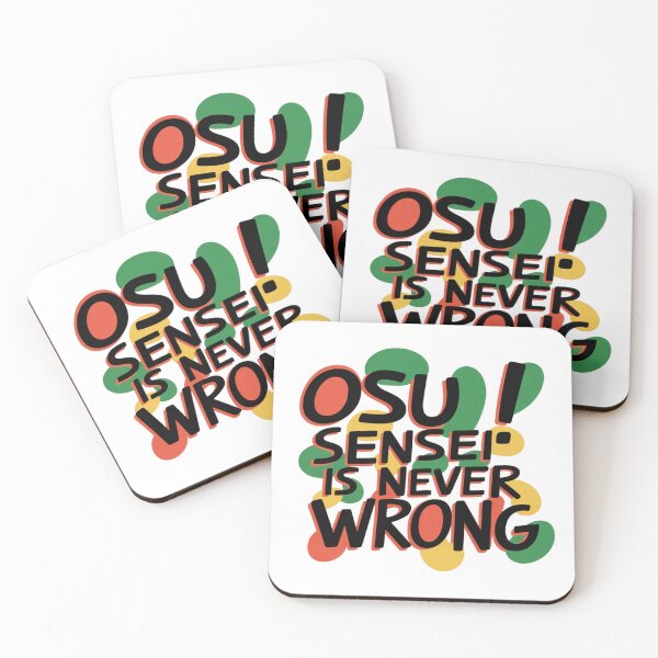 Item preview, Sensei Is Always Right – Osu! designed and sold by AndrewYoko.