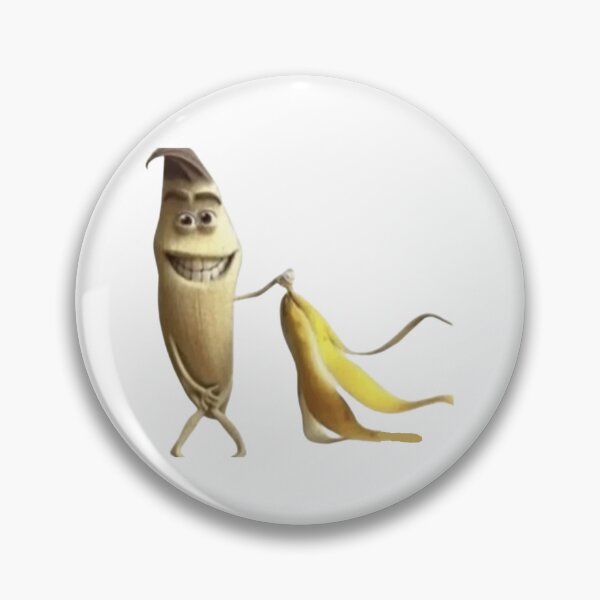 Item preview, banana man taking of his peel meme designed and sold by Shrewd Mood.