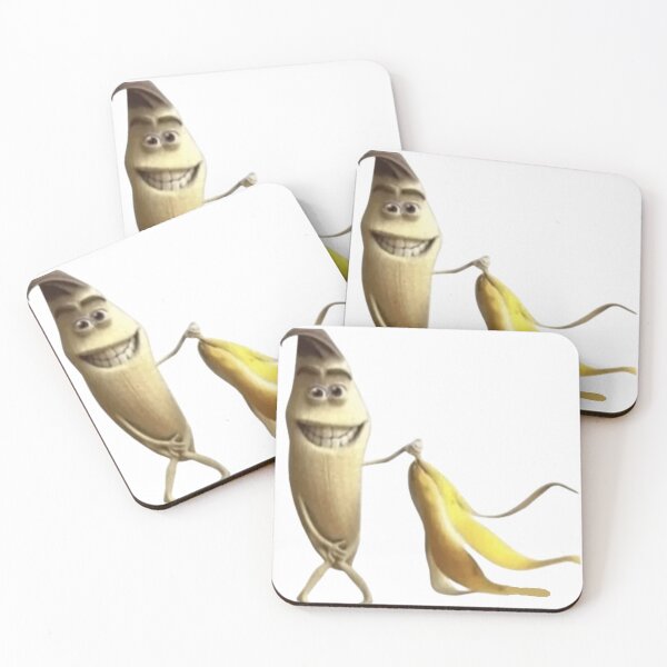 Item preview, banana man taking of his peel meme designed and sold by Shrewd Mood.