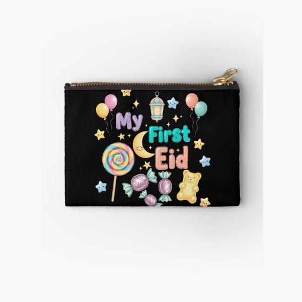 Item preview, My First Eid Candy Moon (V.3) – Cute Pastel Islamic Baby Eid Design designed and sold by D-Islamic.