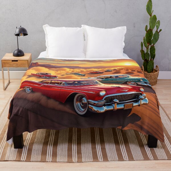 Item preview, Desert Outlaws – Vintage Hotrods on the Open Road designed and sold by PawPrintedArt.