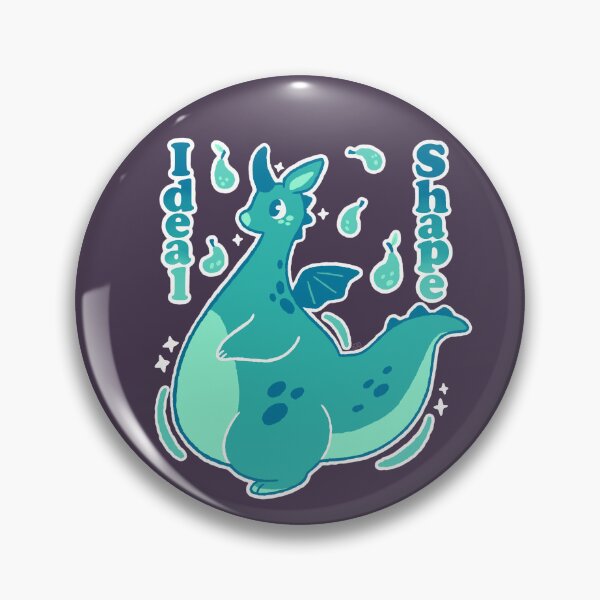 Item preview, Ideal Shape - Pear Dragon Print designed and sold by Smashchu.