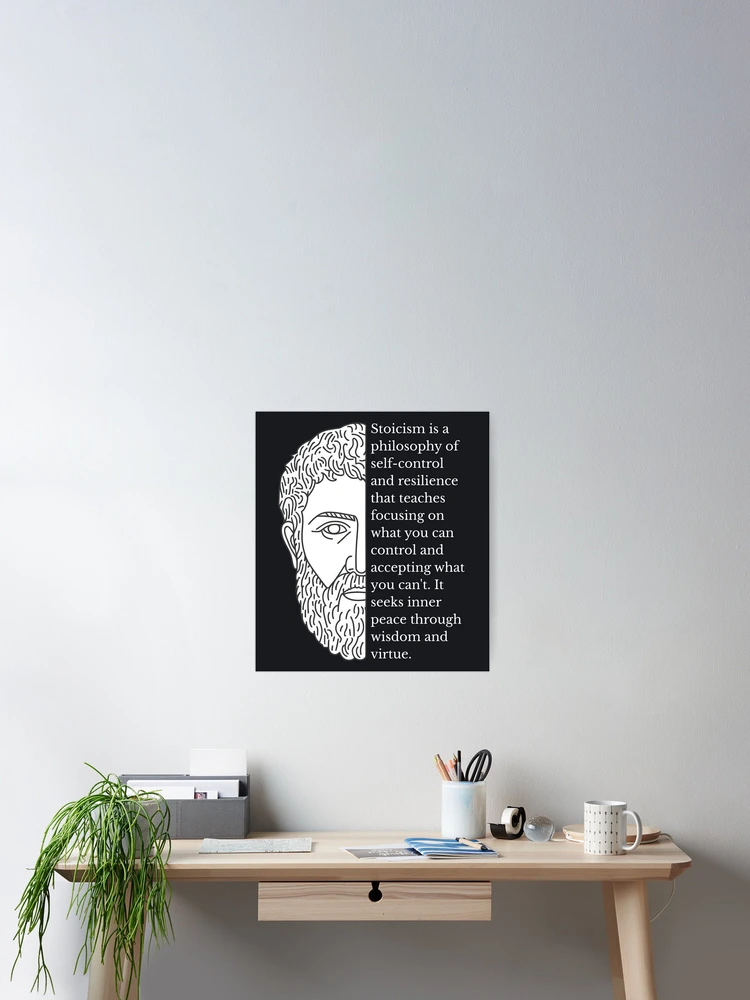 Thumbnail 2 of 3, Poster, Stoicism Definition designed and sold by HowToCanadian.