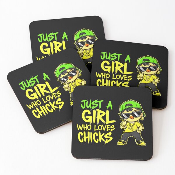 Item preview, Just a Girl Who Loves Chicks | Classic T-Shirt designed and sold by SoftPeepCo.