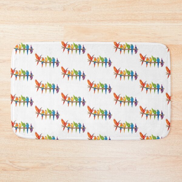 Item preview, Pride parrots designed and sold by EllaFeather.