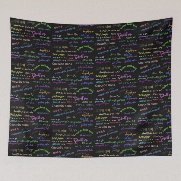 Item preview, Thank You Dad - Global Gratitude-Multilingual Thank You Dad Design|Global Father's Love - Thank You Dad designed and sold by Luckangel.