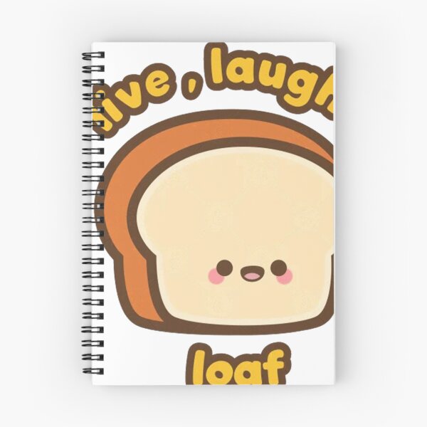 Item preview, Cute loaf pun - live laugh loaf  designed and sold by poisioleartemur.