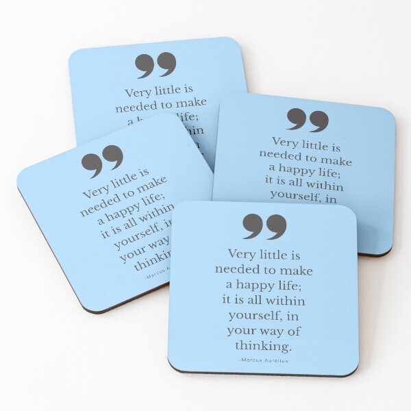 Item preview, Very Little Is Needed To Make A Happy Life designed and sold by HowToCanadian.