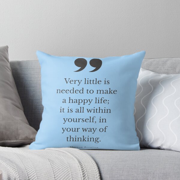 Item preview, Very Little Is Needed To Make A Happy Life designed and sold by HowToCanadian.
