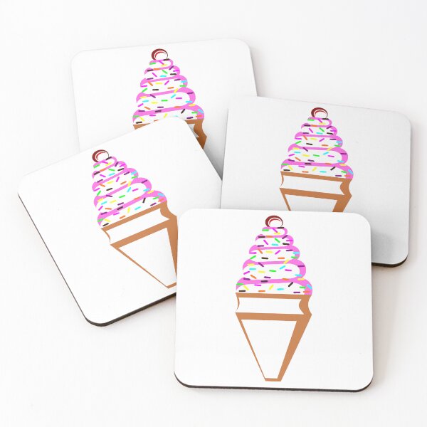 Item preview, Strawberry Ice Cream Cone with Sprinkles designed and sold by Risa-C.