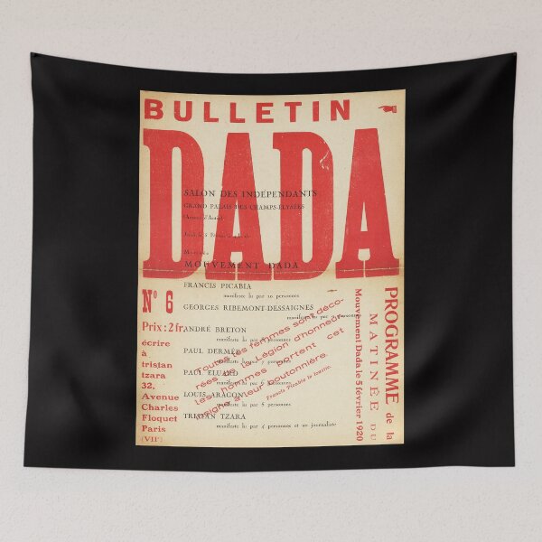 Item preview, Dada Bulletin designed and sold by Hoorahville.
