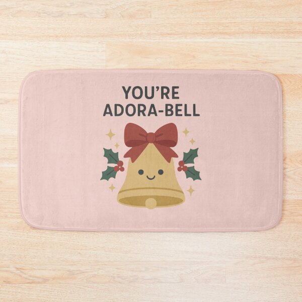 Item preview, You’re Adora-Bell – Cute Christmas Bell designed and sold by PrintSmithArt.