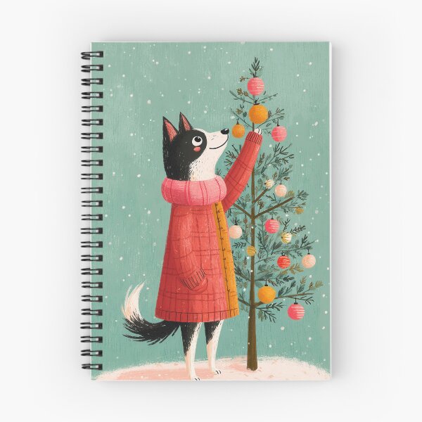 Item preview, Australian Shepherd Christmas Helper designed and sold by Flying Doggo.