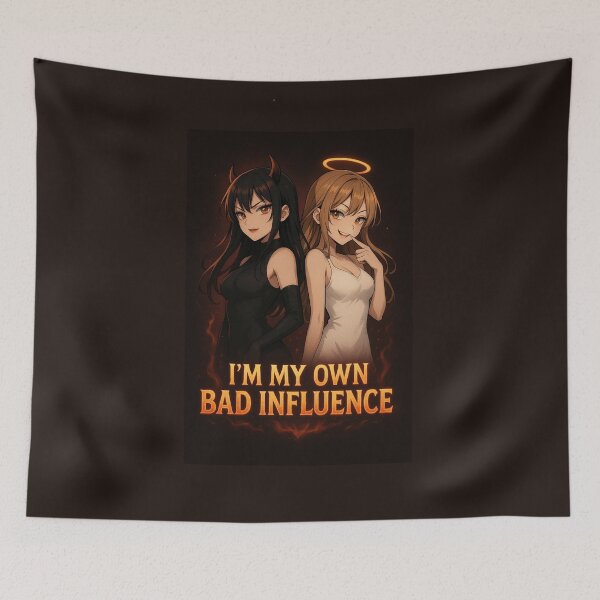 Item preview, I'm My Own Bad Influence designed and sold by DesignShopAD.