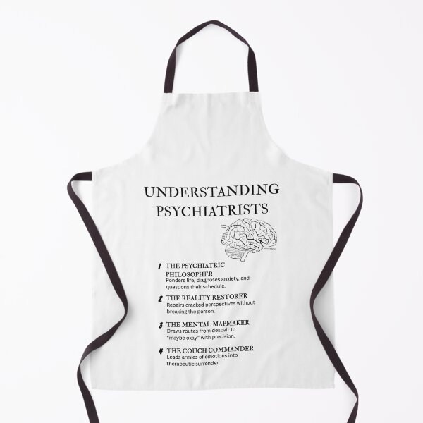 Item preview, Understanding Psychiatrists – A Diagnostic Comedy Series designed and sold by PsyFlow35.