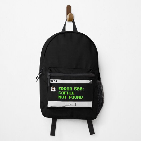 Item preview, Error 500 Coffee Not Found Pixel Art Funny Tech Humor designed and sold by My Cool Store.
