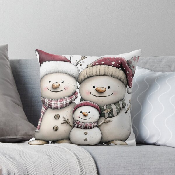 Item preview, Merry Snowman Family, Bundle of Frosty Joy, Christmas Snowman Fam designed and sold by Batycab Shop.