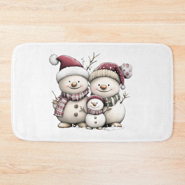 Item preview, Merry Snowman Family, Bundle of Frosty Joy, Christmas Snowman Fam designed and sold by Batycab Shop.