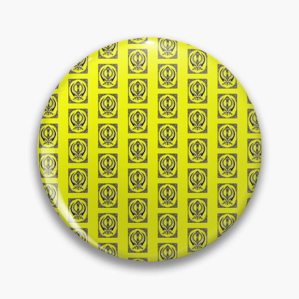 Artikelvorschau, Khanda Sikh Symbolkunst – Heiliges Punjabi-Sikhismus-Emblem-Design entworfen und verkauft von SinghMerchUniverse.