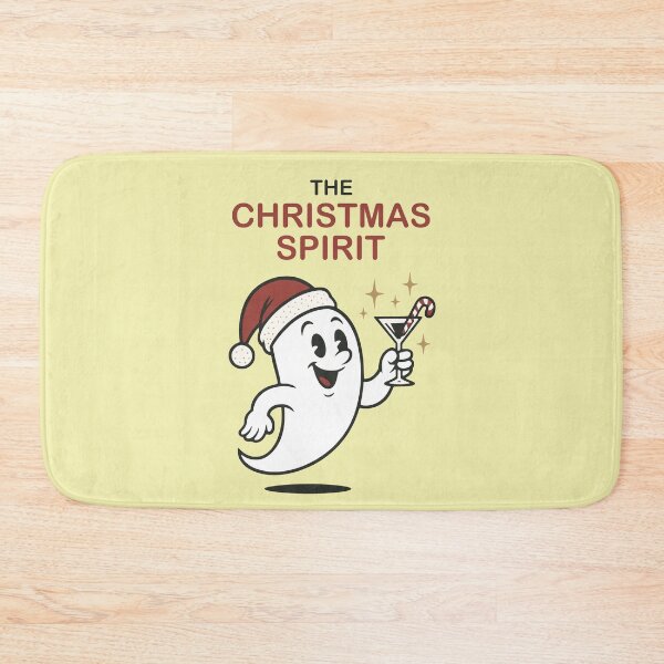 Item preview, The Christmas Spirit – Festive Ghost Holiday designed and sold by PrintSmithArt.