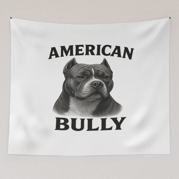 Item preview, American Bully Dog designed and sold by Positive Vibes Prints.
