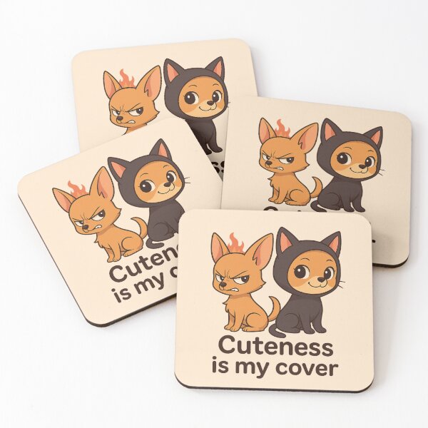 Item preview, Cuteness Is My Cover designed and sold by DesignShopAD.