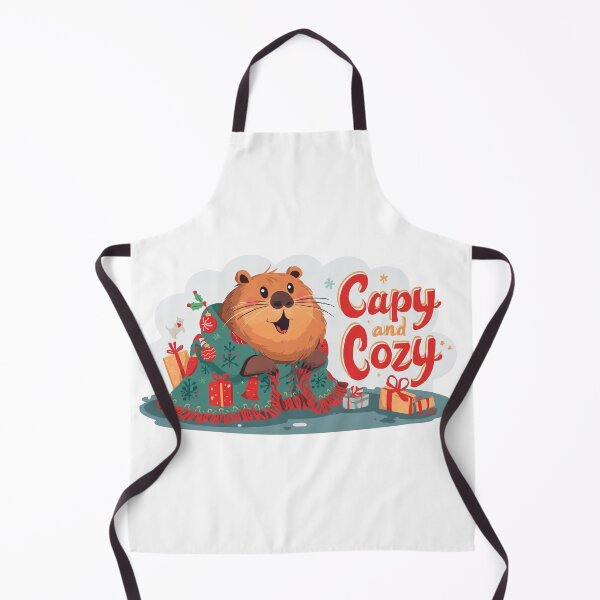 Item preview, Capy and Cozy – Cute Capybara Chrismas Vibes Design designed and sold by Two bro's shop.