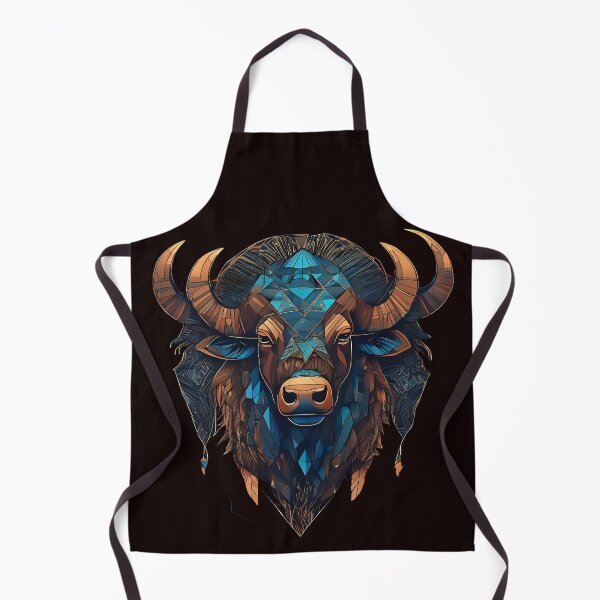 Item preview, Spirit of the Plains – Geometric Bison designed and sold by Lumive.