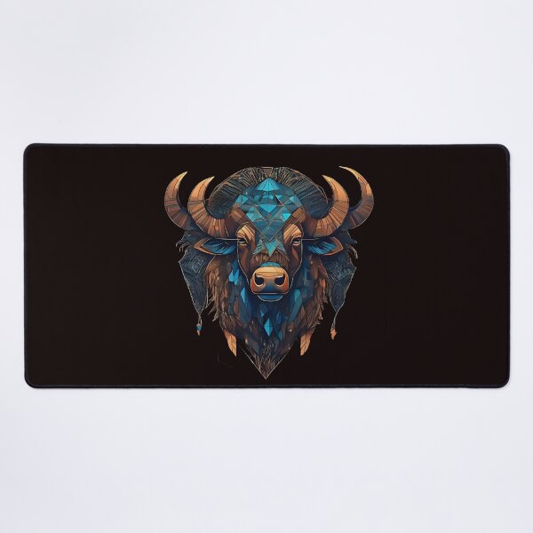 Item preview, Spirit of the Plains – Geometric Bison designed and sold by Lumive.