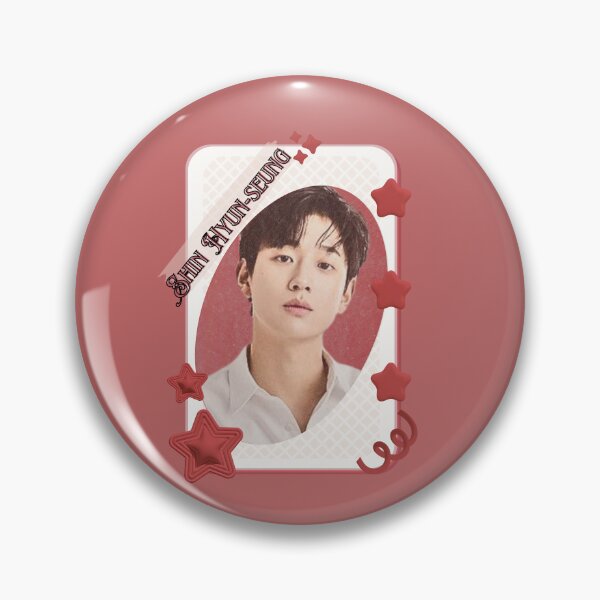 Item preview, Shin Hyun-seung (신현승) Korean Actor Kdrama Group Card Red Aesthetic Collage Design designed and sold by AJUNICE STUDIO.
