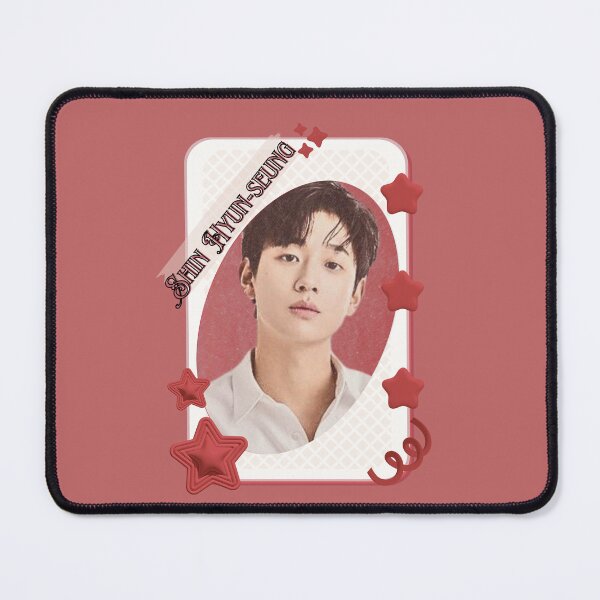 Item preview, Shin Hyun-seung (신현승) Korean Actor Kdrama Group Card Red Aesthetic Collage Design designed and sold by AJUNICE STUDIO.