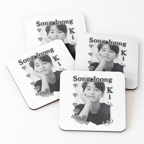 Item preview, Song Joong-ki (송중기)  Korean Actor Kdrama Group Black and White Collage Digital Art Portrait designed and sold by AJUNICE STUDIO.