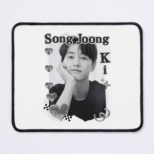 Item preview, Song Joong-ki (송중기) Korean Actor Kdrama Group Black and White Collage Digital Art Portrait designed and sold by AJUNICE STUDIO.