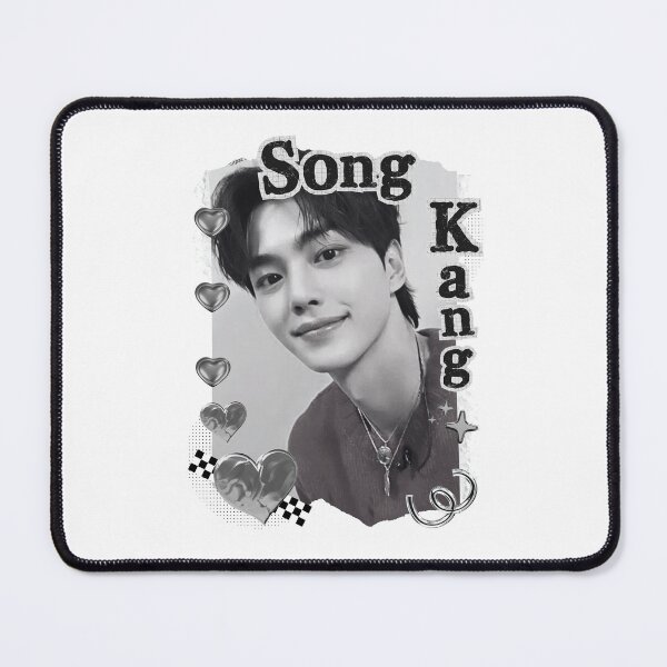Item preview, Song Kang (송강) Korean Actor Kdrama Group Black and White Collage Digital Art Portrait designed and sold by AJUNICE STUDIO.