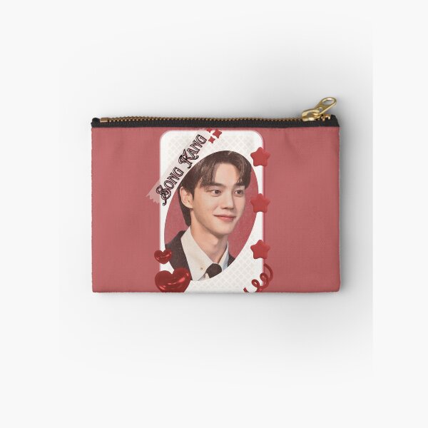 Item preview, Song Kang (송강) Korean Actor Kdrama Group Card Red Aesthetic Collage Design designed and sold by AJUNICE STUDIO.