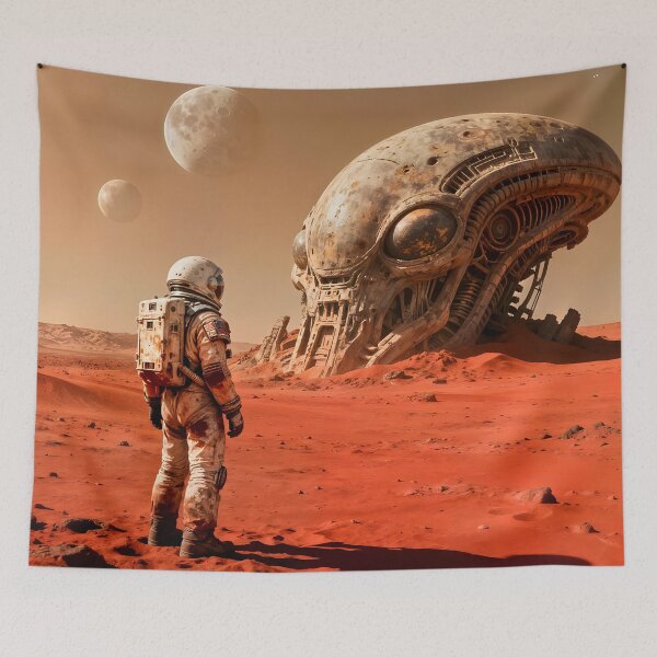 Item preview, Mars Exploration Alien Discovery designed and sold by PyxieZen.