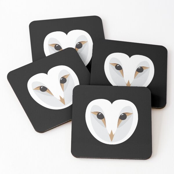 Item preview, Barn Owl Face designed and sold by hatsharpener.