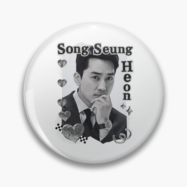 Item preview, Song Seung-heon (송승헌) Korean Actor Kdrama Group Black and White Collage Digital Art Portrait designed and sold by AJUNICE STUDIO.