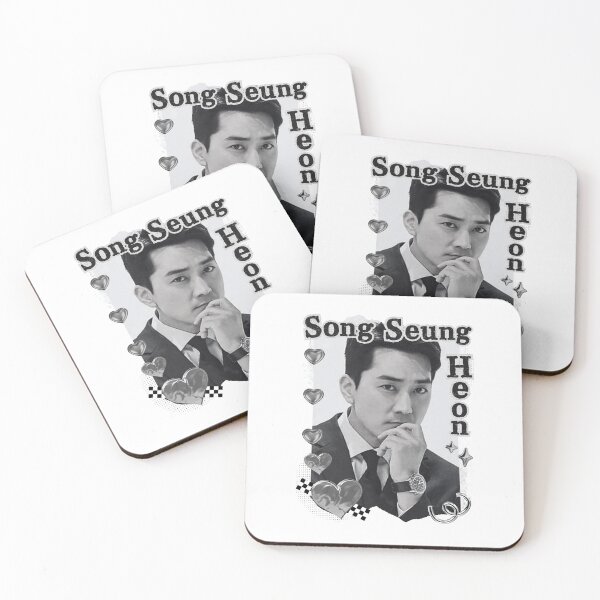 Item preview, Song Seung-heon (송승헌) Korean Actor Kdrama Group Black and White Collage Digital Art Portrait designed and sold by AJUNICE STUDIO.