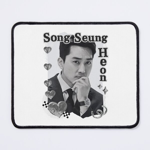 Item preview, Song Seung-heon (송승헌) Korean Actor Kdrama Group Black and White Collage Digital Art Portrait designed and sold by AJUNICE STUDIO.
