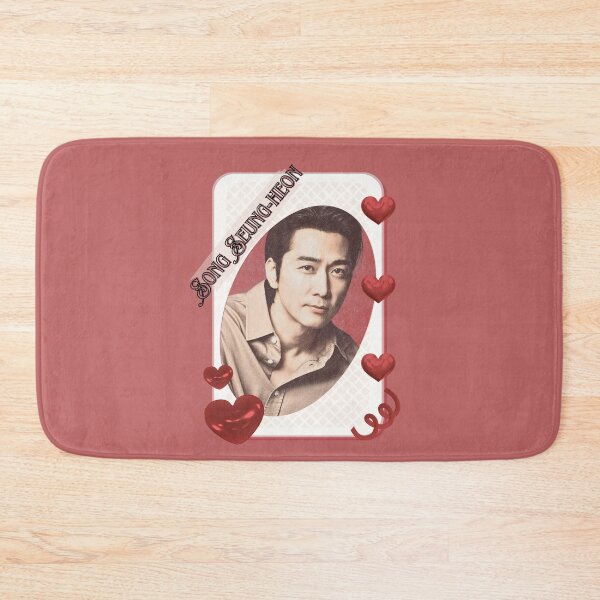 Item preview, Song Seung-heon (송승헌) Korean Actor Kdrama Group Card Red Aesthetic Collage Design designed and sold by AJUNICE STUDIO.