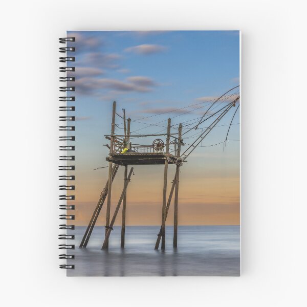 Item preview, Sunset at the Plage des Dunes Fishing Huts designed and sold by Gerard Fornarotto.