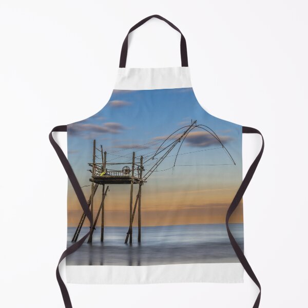 Item preview, Sunset at the Plage des Dunes Fishing Huts designed and sold by Gerard Fornarotto.