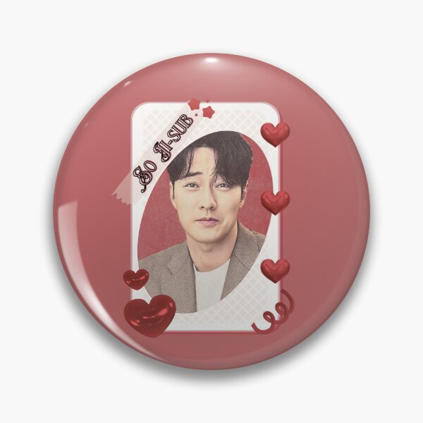 Item preview, So Ji-sub (소지섭) Korean Actor Kdrama Group Card Red Aesthetic Collage Design designed and sold by AJUNICE STUDIO.
