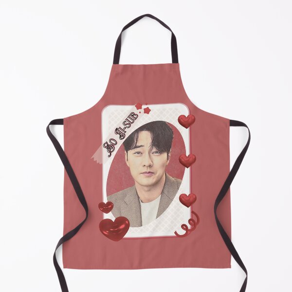 Item preview, So Ji-sub (소지섭) Korean Actor Kdrama Group Card Red Aesthetic Collage Design designed and sold by AJUNICE STUDIO.