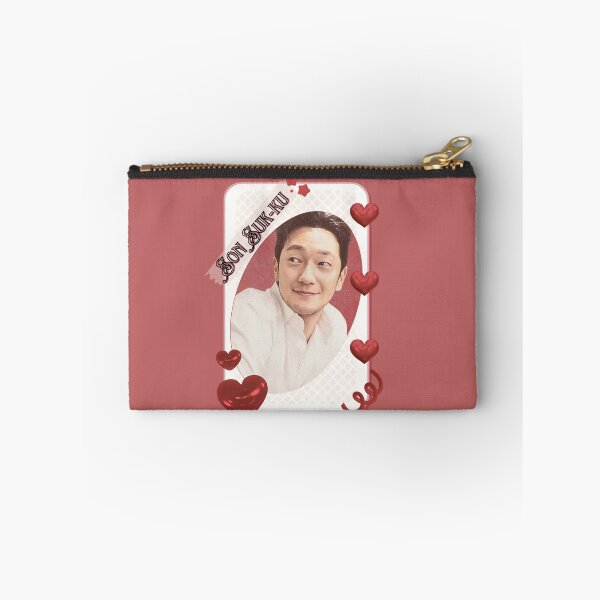 Item preview, Son Suk-ku (손석구)  Korean Actor Kdrama Group Card Red Aesthetic Collage Design designed and sold by AJUNICE STUDIO.